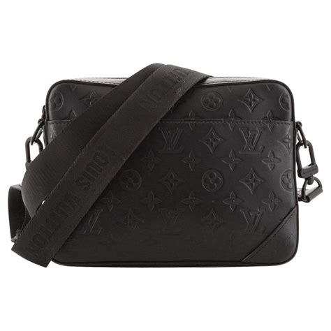 louis vuitton duo messenger bag monogram shadow leather|louis vuitton messenger bags price.